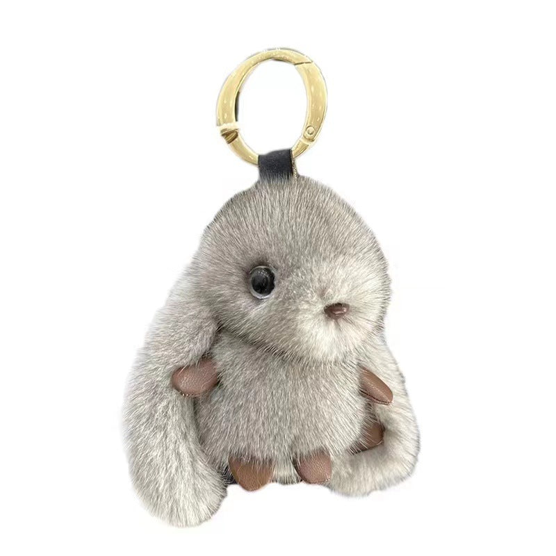 Wholesale Imitation Mink Plush Bunny Keychain